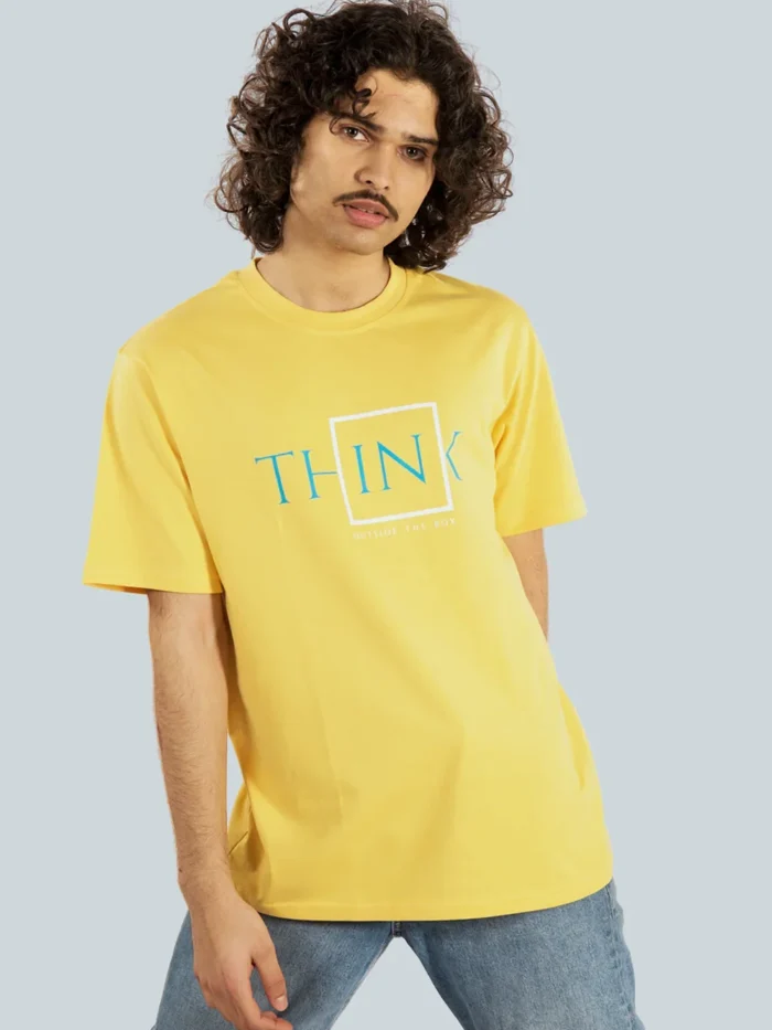 Printed R-N YELLOW Tee